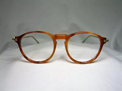 Eschenbach Eyeglasses Round Gold Plated Oval Frames Men's Women's Hyper Vintage • $225