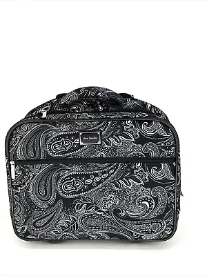 Vera Bradley Luggage Stellar Paisley Carry On Rolling Work Bag Travel Wheels • $99
