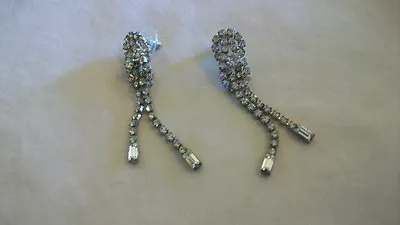 Vintage Austrian Crystal Earrings 2  • $37.50