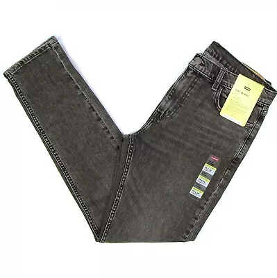 Levis 510 Jeans Skinny Fit Mens SIZE 34 X 34 STRETCH DARK GRAY LIGHT FADE NWT • $42.99