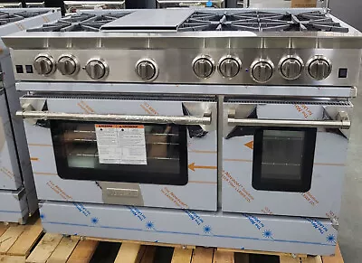 New Out Of Box Blue Star 48  Stainless Steel Range 6 Burner With Griddle All Gas • $7999.99