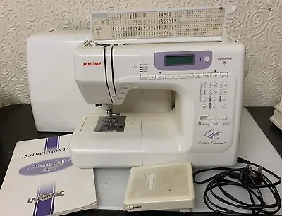 Janome Memory Craft MC4800 Sewing Machine Cleaned New Feed Plate And Feed Dog • £250