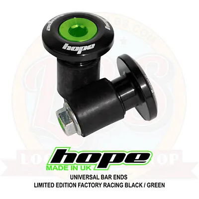 Hope Grip Doctor Handlebar End Plug Limited Edition Factory Racing Green - New • $28
