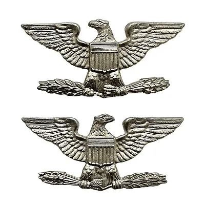 Sterling Vietnam War Us Marine Corps Army Colonel 🦅 Eagle Insignia Meyer 22m #3 • $44.99