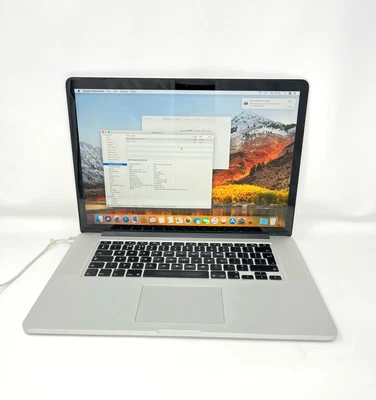£129.99 • Buy Apple MacBook Pro 15  Retina Core I7 2.5 GHz 512GB SSD 16GB RAM Radeon R9 M370X