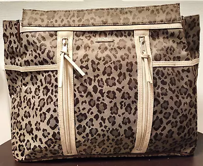 EUC - Miche Prima Shell -  Cleo  Retired - Animal Print Canvas & Faux Leather • $10.95