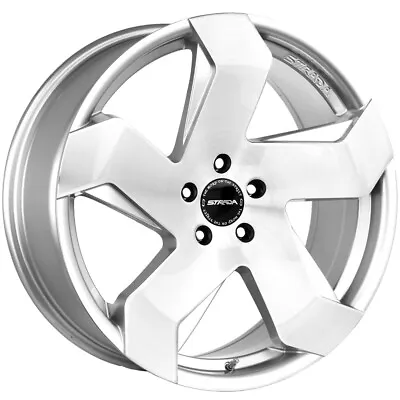 $282.10 • Buy Strada S65 Coltello 20x8.5 5x112 +40mm Brushed Wheel Rim 20  Inch
