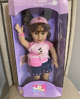Walt Disney World My Disney Girl Doll 18  In Mickey Mouse Outfit Damaged Box • $55