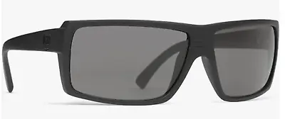 NEW Von Zipper Snark Sunglasses-BKS Black Satin-Grey Lens • $74.99