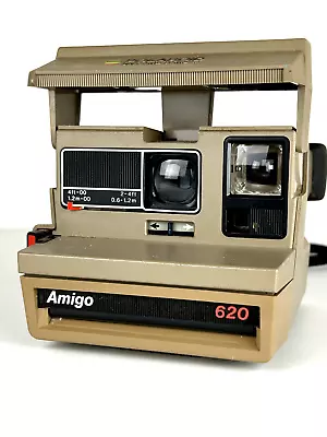 Vintage Polaroid 600 Land Instant Film Camera AMIGO 620 One Owner • $8