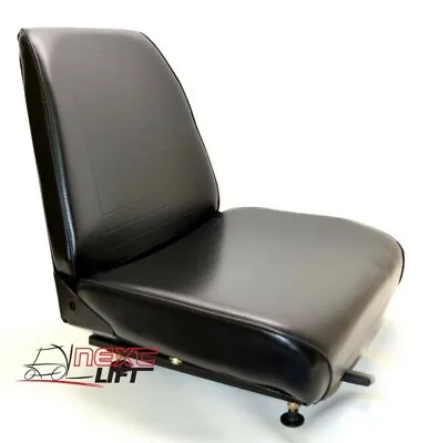 New Universal Vinyl Forklift Seat Fits Clark Cat Hyster Yale Toyota Mitsubishi • $99.99