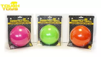 £11.95 • Buy Happypet Large Tough Indestructiball Floating Dog Puppy Toy Hard Ball 6  Colours