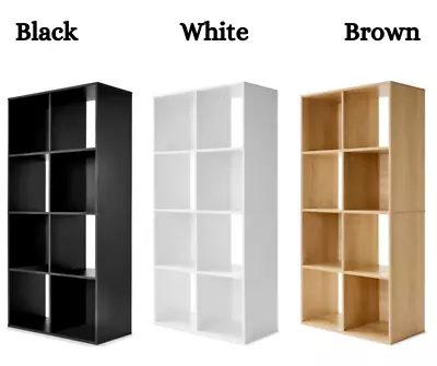 8 Cube Storage Shelf Display Cabinet Cupboard Bookshelf Unit Toy Book Organizer • $53