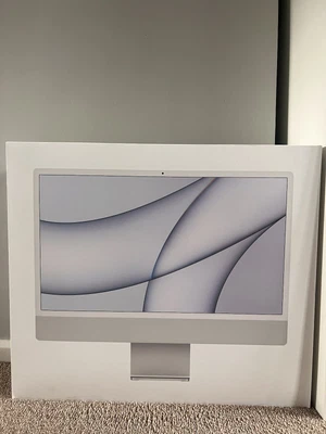£1050 • Buy Apple IMac 24  (256GB SSD, Apple M1, 3.20GHz, 8GB, 8-Core GPU) Silver - MGPC3B/A