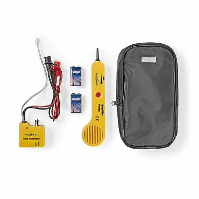 £52.92 • Buy Nedis Tone Generator Cable Tester Continuity With Amplifier Probe & Pouch Bag