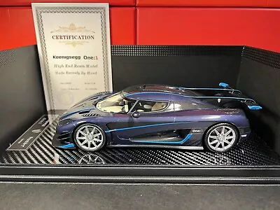 1/18 Frontiart Koenigsegg One: 1 • $601.09