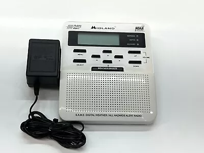 Midland WR-100 Digital Weather Hazard Alert Monitor NOAA Weather Radio Works • $16.99