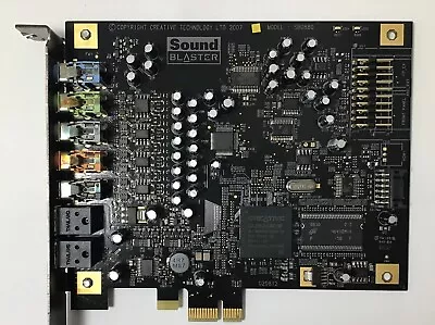 Creative Labs SB0880 Sound Blaster X-Fi Titanium 7-port PCIe Sound/Audio Card • $130