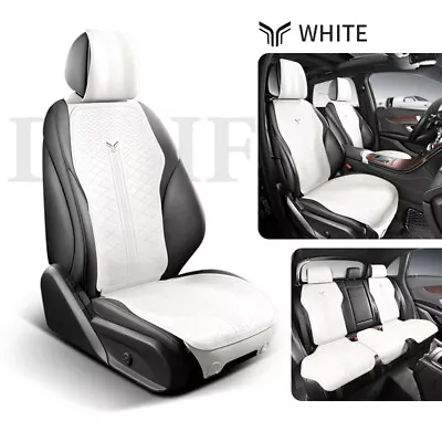 Suede Leather Car Seat Covers 2/5-Seat Full Set/Front Cushion For Mazda Interior • $111