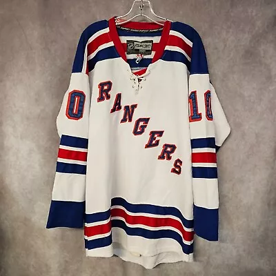 Vintage Reebok CCM New York Rangers Marian Gaborik 10 Jersey Mens 54 XL Strap • $39.99