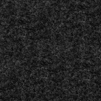 Anthracite Black Contract Velour Carpet Gel Backed Office Kitchen Hardwearing • £49.99