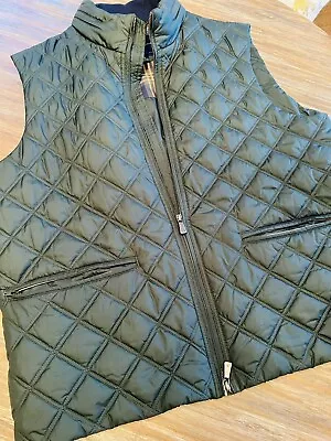 Brooks Brothers Diamond Quilted Vest Men's Thermore® Hidden Hood Sz L • $39.99