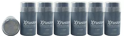 6 Bottles XFusion Keratin Hair Fibers Medium Blonde 15g/0.53oz • $89.98