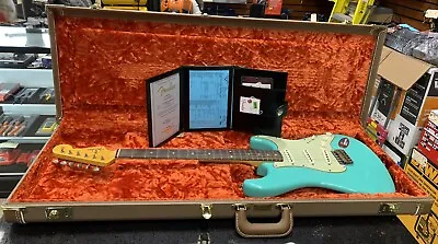$4299.95 • Buy Fender Custom Shop 63 Stratocaster Journeyman Relic In Sea Foam Green