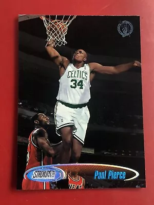 1998-99 Topps Stadium Club Paul Pierce #203 Rookie RC HOF • $1.49