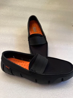 $20 • Buy Swims Men's Size 8 Black Slip On Loafers Water Lake Boat Beach Pool Shoes