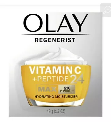 $31.25 • Buy Olay Regenerist Vitamin C + Peptide 24 Max Face Moisturizer1.7OZ