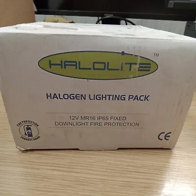 Halolite Downlight Fire Protection 12v MR16 IP65 HALPL933 • £4