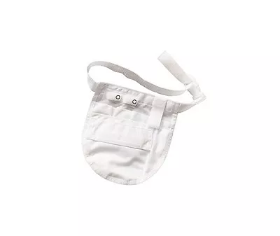 New Nurse Medical Small Nylon Apron Pocket Uniform Scrub Organizer Belt - White • $9.59