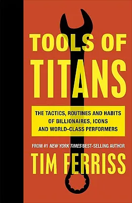$30.30 • Buy Tools Of Titans By Timothy Ferriss*Brand NEW* Free Delivery AU