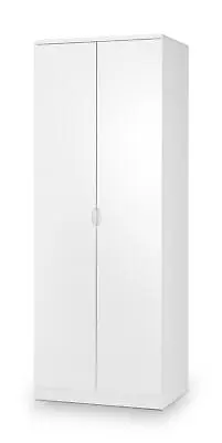 Double 2 Door Wardrobe Double Robe Storage Unit Manhattan Hanging Rail Cupboard • £443.99