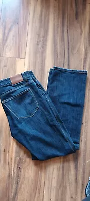 Gant Tyler Blue Slim Straight Fit Denim Jeans Vintage Casual Mens Low W36 L34 • £25