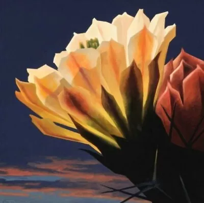 Ed Mell - Flower Offset Lithograph • $669.43