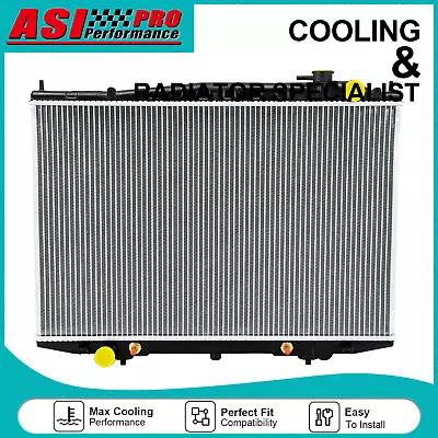 Premium Radiator For NISSAN NAVARA D22 2.5L 3.0L DIESEL 1997-01 Auto Manual PRO • $144.95