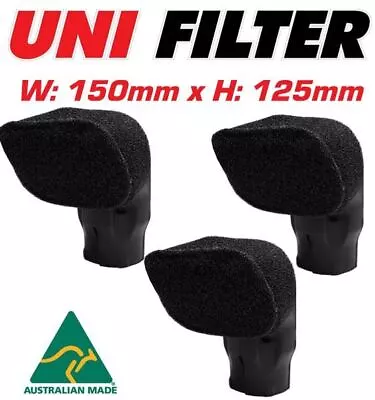 Unifilter 3x Safari Snorkel Ram Head (150W X 100H) Cover Pre Cleaner Filter • $68.99