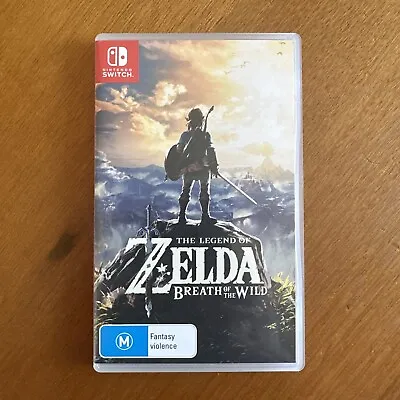 The Legend Of Zelda: Breath Of The Wild Nintendo Switch Oz Seller • $50