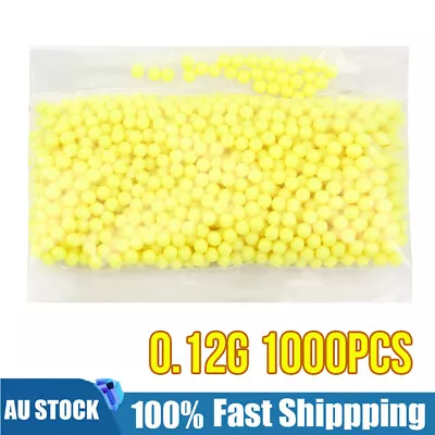 1000PCS Yellow Hard Airsoft Pellets BB Strikeball 0.12g - 6mm Tactical BB Balls • $37.19