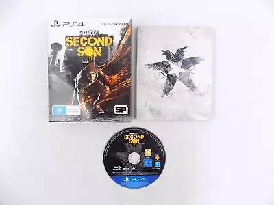 Mint Disc Playstation 4 Ps4 InFamous Second Son Special Edition (Incomplete) ... • $51.92