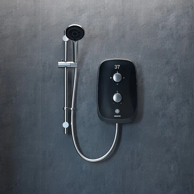 £180 • Buy Aqualisa EMerge Electric Shower - 8.5kW Midnight Black