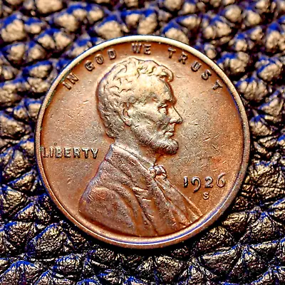 (ITM-5525) 1926-S Lincoln Wheat Cent ~ AU+ Condition ~ COMBINED SHIPPING! • $149.95