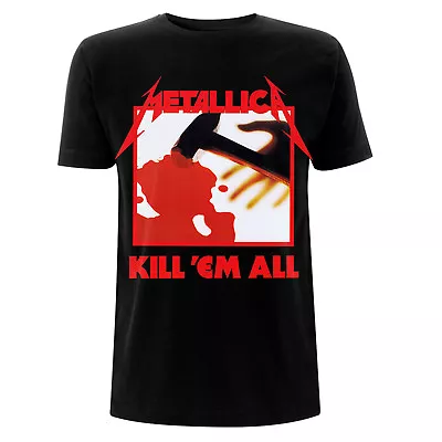 Metallica Kill 'Em All Tracklisting Whiplash Official Tee T-Shirt Mens Unisex • $30.67