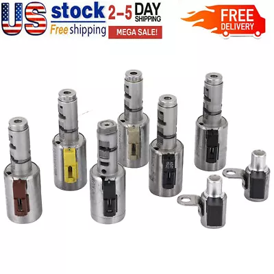 8pcs 09G TF-60SN/TF60SN 6-speed Trans Solenoid Set For VW Audi Mini 2003-On • $134.95