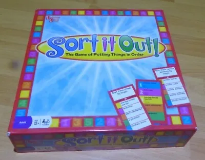 £5 • Buy Sort It Out Board Game By University Games In Great Condition
