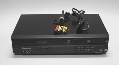 Panasonic PV-D4744 VHS DVD Combo Player VCR Recorder No Remote • $51.99