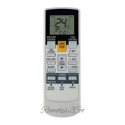$15.99 • Buy Fujitsu Air Conditioner Remote Control AR-RAH1E, AR-RAH2E, AR-RAH1U