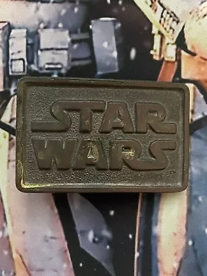 Vintage 1977 STAR WARS Twentieth Century Fox Movie Logo Belt Buckle • $30